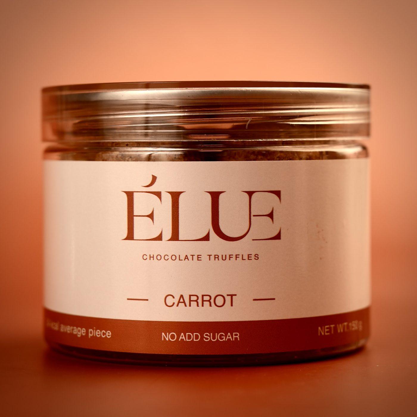 ÉLUE Carrot truffles jar
